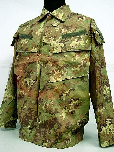 SWAT] Italian Airsoft Digital Camo Woodland BDU Uniform Set L