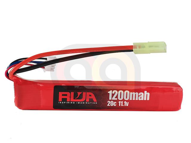 RWA Airsoft Lipo Battery 7.4V 1200mAh (20C, Small Tamiya)