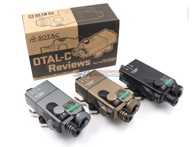 Sotac] Functional OTAL-C PEQ Laser Device[IR Ver.][BLK] – Asiaairsoft