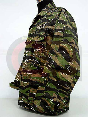 SWAT] US Airsoft Tiger Stripe Camo BDU Uniform Shirt & Pant M