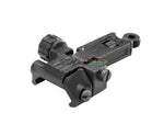 [ARES] Reinforced Nylon Fiber Flip-up Rear Sight for Milspec 1913 Picatinny Rail [AS-R-021][BLK]