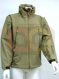 [Idiot Tailor]  TD Style Hoodie Shark Skin Hoodie Jacket [TAN] [Size: M]