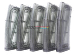 [ARES] 130rds M4 AMAG Magazine for M4/ M16 AEG [5pc] [1box] [Transparent]