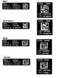 [MadDog] New Spec-Ops-Concept Military Weapon QR code sticker[For HK416D Rifle]