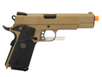 [WE-TECH] 1911 MEU Full Metal GBB Pistol[W/O Railed Ver.][Tan]