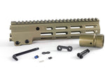 [Z-Parts] 9.3inch Mk16 Handguard for KJ Works M4 GBB Rifle (Tan)